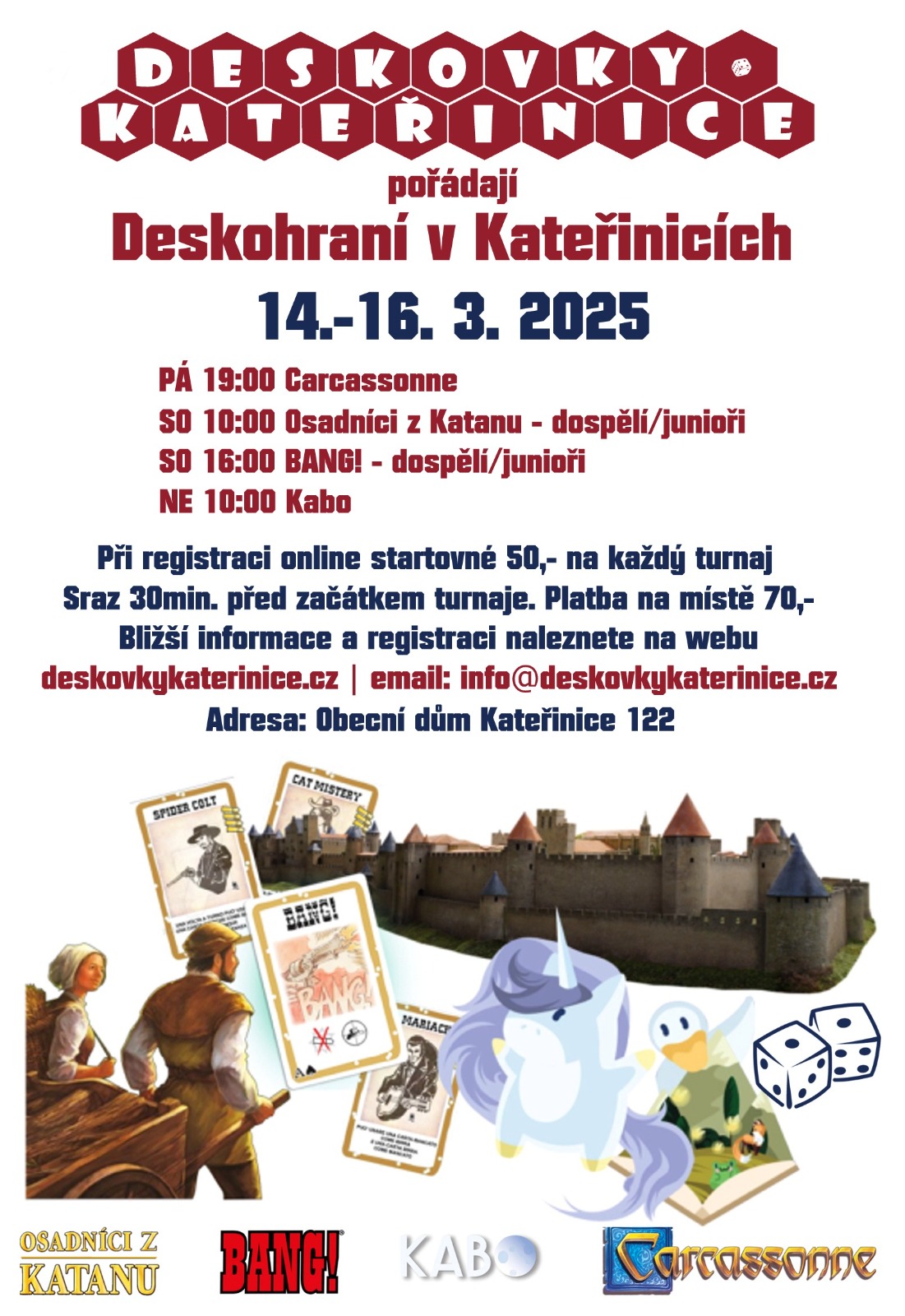 Plakát Kateřinické deskohraní